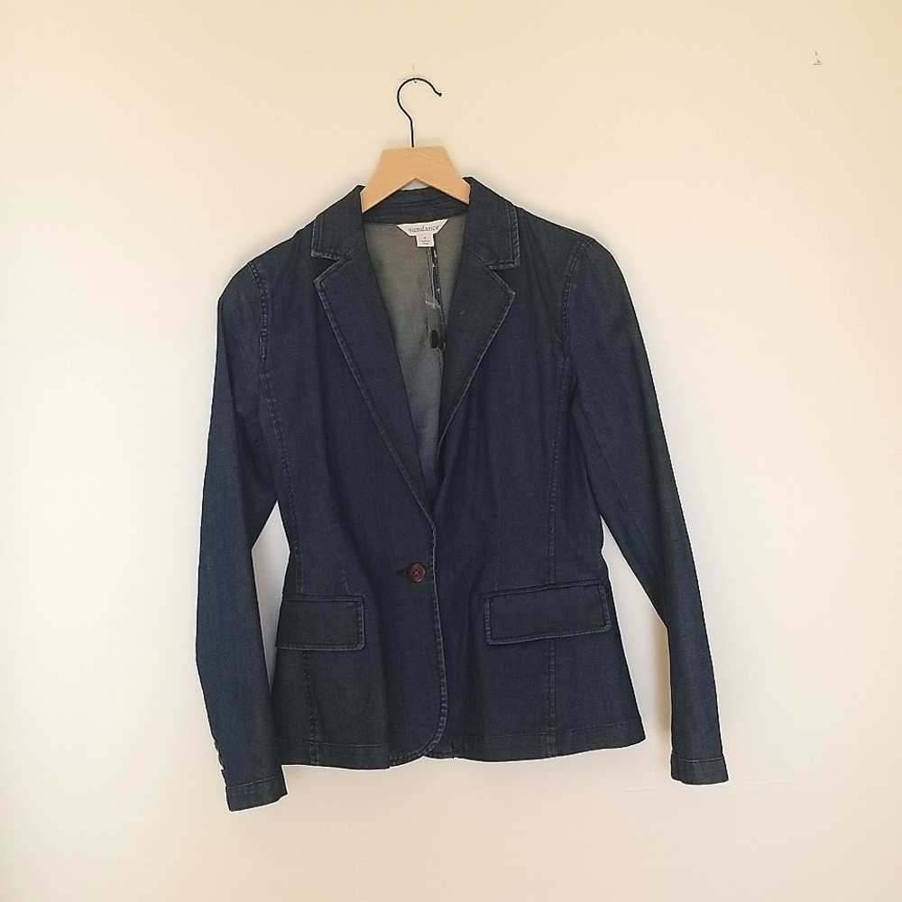 NWT Sundance Denim Blazer